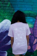 Blessed Is She Lilac Lightweight T-Shirt